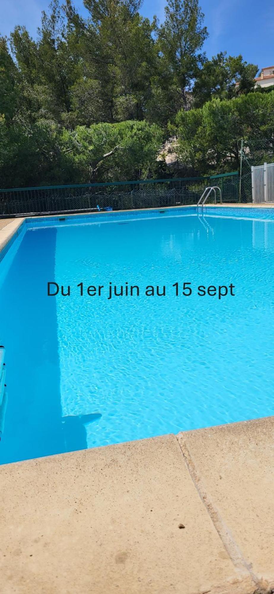 Appartement En Residence Avec Piscine Bandol Eksteriør bilde